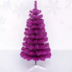 90 см Новогодние товары дерево фиолетовый мини-искусственные Новогодние товары Дерево Рождественские украшения для дома Новогодние товары