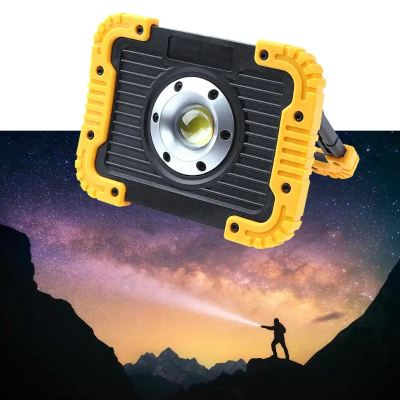 COB LED Work Light Floodlight flashlight Camping Spotlight Searchlight Built-in Rechargeable Li-Batteries With USB to charge COB LED Work Light Floodlight flashlight Camping Spotlight Searchlight Built-in Rechargeable Li-Batteries With USB to charge