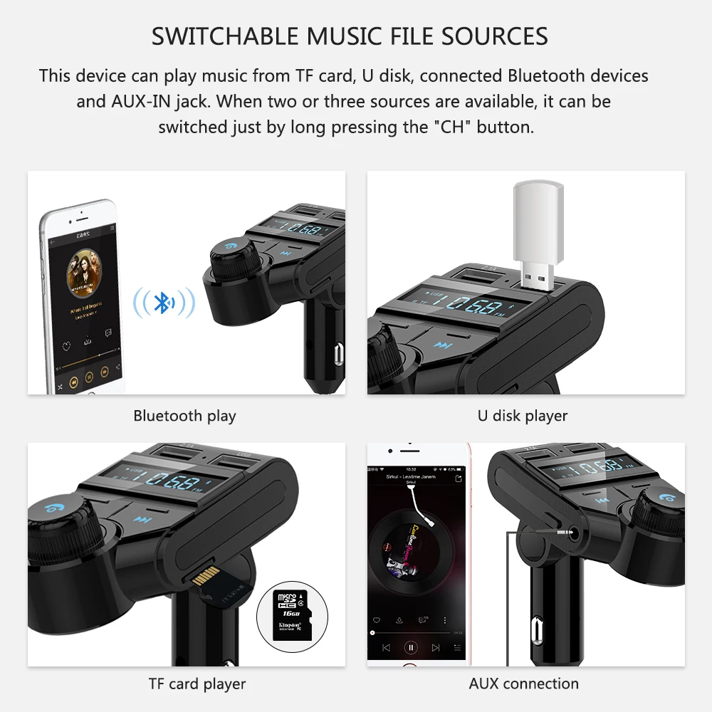 E0020 Bluetooth Car Kit (16)