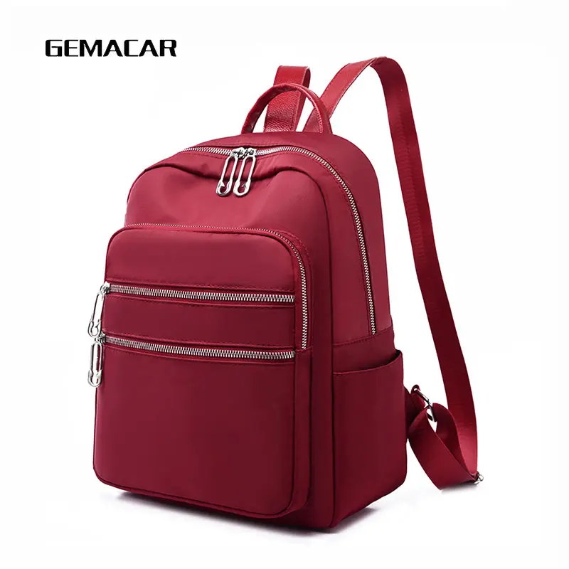 

Women Cloth Large-capacity Backpack Summer Travel Refreshing Female Casual Bagpack Simple Go Out Stereoscopic Bag