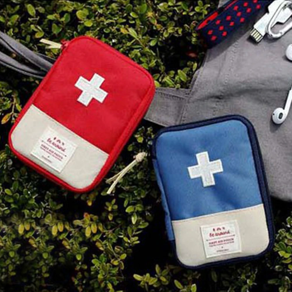 Открытый первой помощи аварийный медицинский комплект выживания обертывание снаряжение выживания сумка для охоты маленькая дорожная сумка для хранения Медицинский Набор