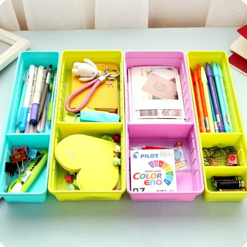 

Adjustable New Design Drawer Organizer Home Kitchen Board Free Divider Makeup Tableware Storage Box YH-460264