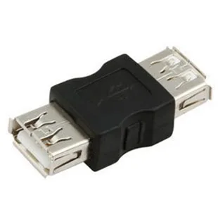 200 шт./лот хорошее качество USB женщина к Женский Пол Changer USB 2,0 адаптер