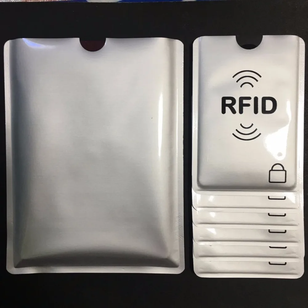 10+ 3 шт RFID блокировщик Печатный алюминиевый рукав cardsheild защищенный ID карта Противоугонная Кредитная карта щит 3 Держатель для паспорта