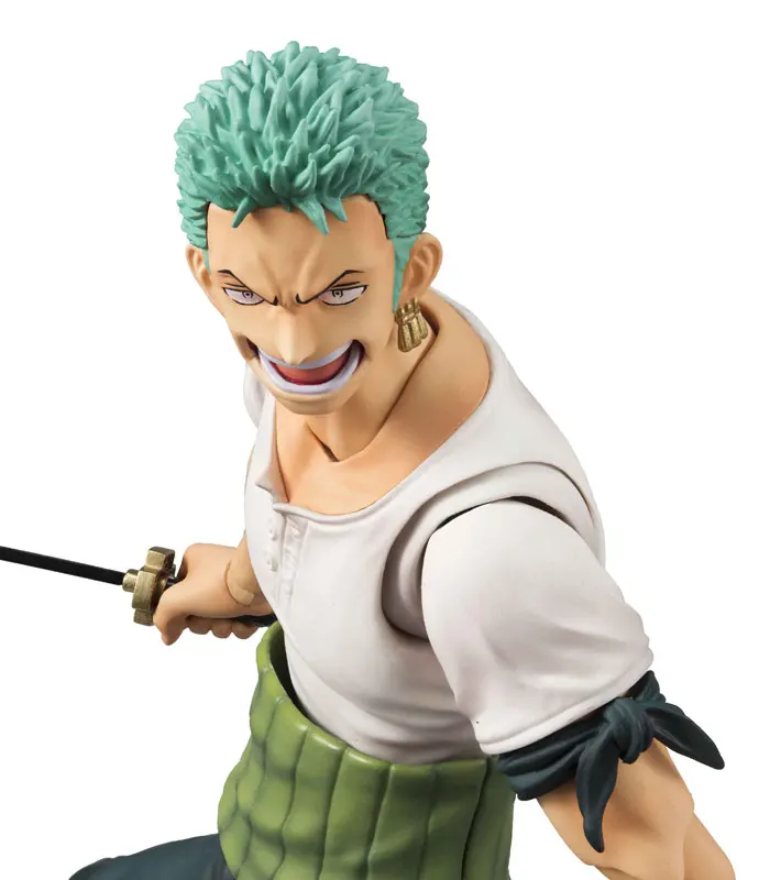 Японское аниме "ONE PIECE" оригинальная MegaHouse переменная экшн-фигурка героев-Roronoa Zoro PAST BLUE