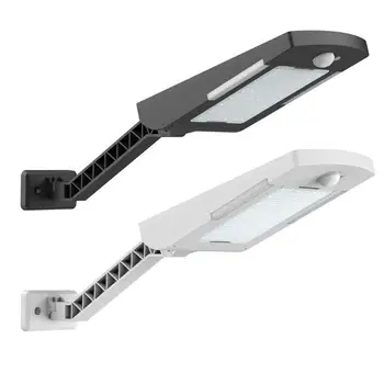 

48 LED Solar Light PIR Body Sensing IP65 Yard Outdoor Wall Lamp with Pole for Outdoor Courtyard Gardens