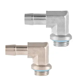 

2pcs/lot G1/4'' 90 Degree Elbow Hose Adapter for Computer Water Cooling System