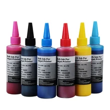Специализированные Текстильные пигментные чернила для Epson R230 T50 R270/1390 100 мл на бутылку можно напечатать на хлопчатобумажной ткани