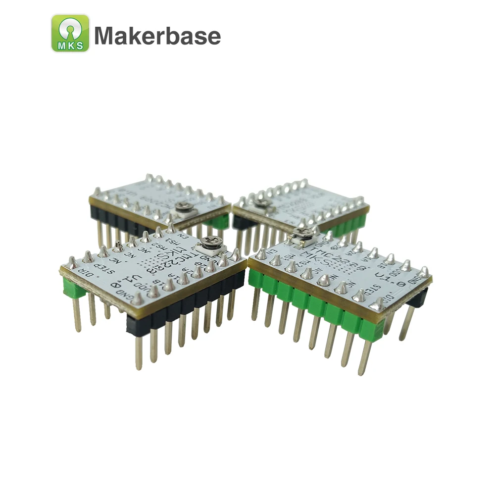 خطوة عصا MKS TMC2208 محرك متدرج سائق جدا الصامتة تحكم يخطو نموذج مشغل TMC 2208 تنفذ 3d طابعة جهاز