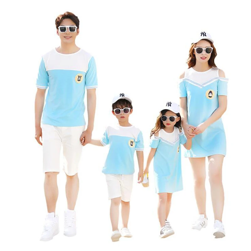 family matching summer outfits