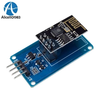 ESP-01 ESP01 ESP8266 Serial Wireless WIFI Module For Raspberry Pi UNO R3 One For Arduino Transceiver Receiver Adapter Board
ESP-01 ESP01 ESP8266 Serial Wireless WIFI Module For Raspberry Pi UNO R3 One For Arduino Transceiver Receiver Adapter Board