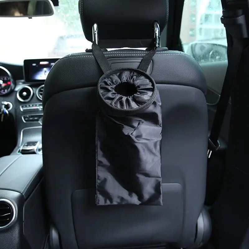 Portable Car Seat Back Garbage Bag Auto Trash For Toyota Land Cruiser 4Runner Avalon Camry Corolla FJ RAV4 | Аксессуары для салона