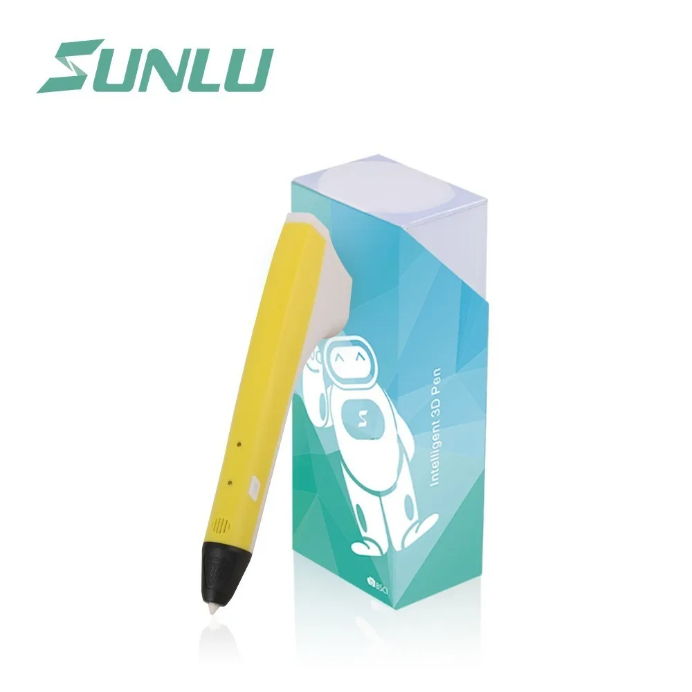 3d принтер Ручка для детей Образование 3D карандаш креативные игрушки для детей и взрослых 3D ручки Поддержка 1,75 мм PCL PLA нити - Цвет: M1 3D pen (Yellow)