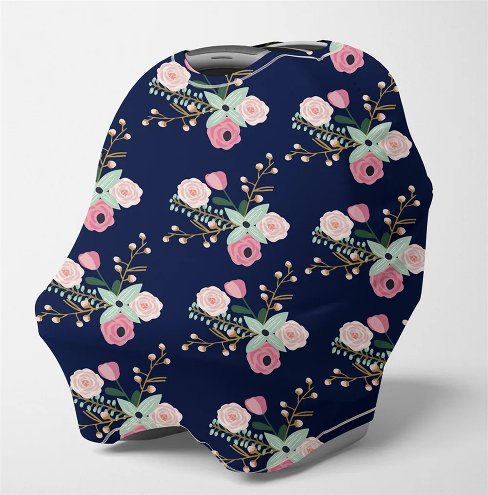 Накидка для кормящих мам многоцелевой шарф для кормления грудью-детские автомобильные чехлы для сидений, чехол для коляски, навес для сидений для мальчиков(темно-синий