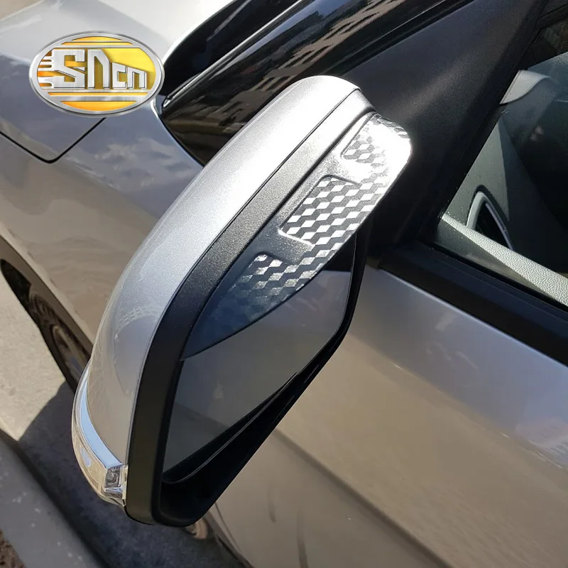 2 шт. для Audi A6 B8 2005-2011 Автомобильное зеркало заднего вида бровей наклейки