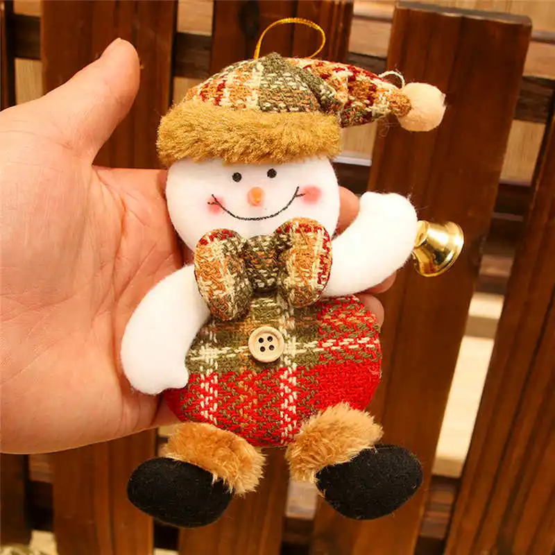 Christmas Ornaments Home Furnishing Snowman Christmas Ornament Natal Decora o Christmas Tree Decorations Holiday Gifts #2o15#f (12)