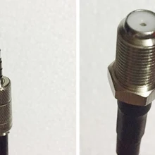 F Тип Женский до 3,5 мм 3,5 мм Мужской FM антенна адаптер для Tecsun PL660 PL-660 радио