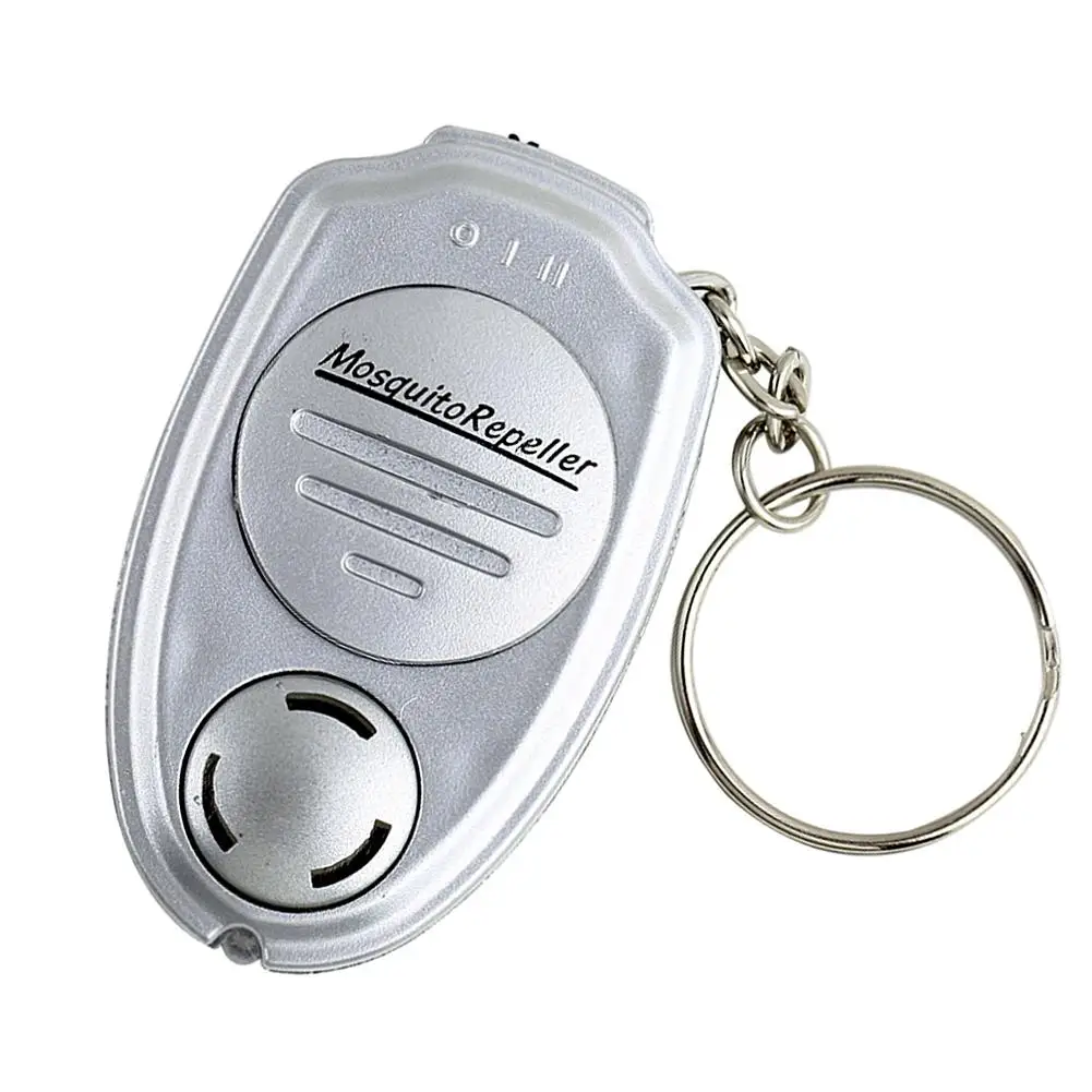 

1 Pcs Ultrasonic Mosquito Repellent Keychain Mosquito Killer Baby Electronic Mosquito Repellent Silver Mini Mosquito Repellent