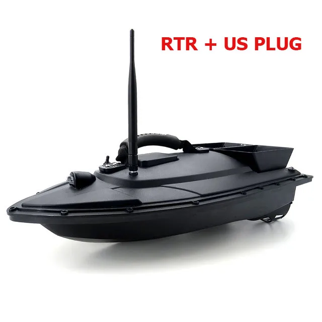 RTR BLACK US Plug Flytec HQ2011 5 Радиоуправляемые лодки рыболовный инструмент умные радиоуправляемые приманки лодка игрушка радиоуправляемые лодки игрушки набор RTR версия лодки игрушки - Цвет: RTR BLACK US Plug