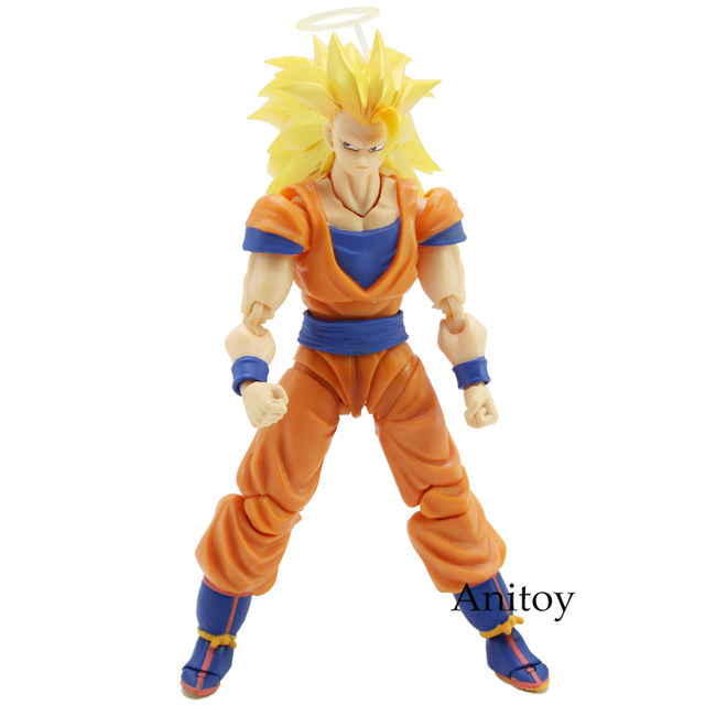 Anime Dragon Ball Z Super Saiyan Son Goku 3 PVC Action Figure Collectible Toy Anime Dragon Ball Z Super Saiyan Son Goku 3 PVC Action Figure Collectible Toy