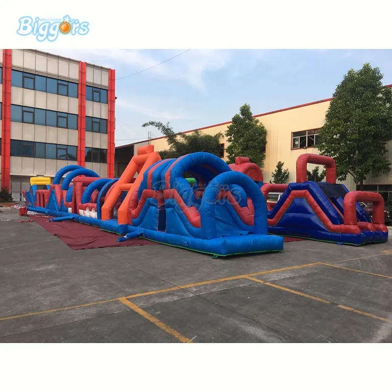 

Giant Inflatable Amusement Game Interactive Game Bounce House Obstacle Course