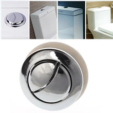 Двойной промывочный Туалет кнопка бака унитаз аксессуары для ванной комнаты водосберегающий клапан# Sep.07