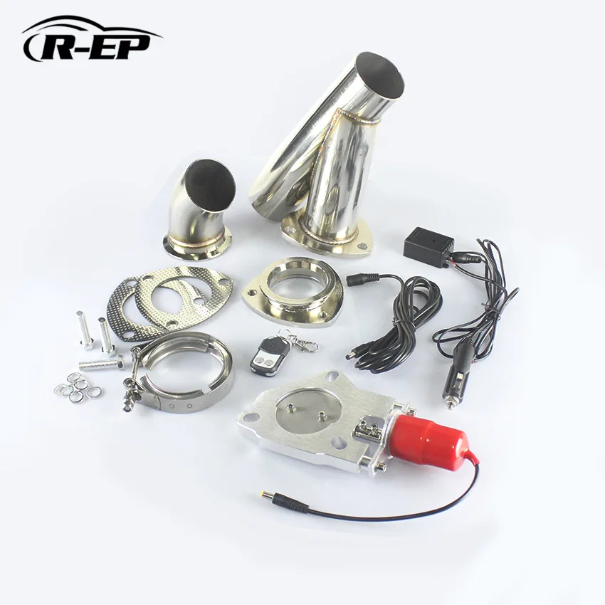 2.5inch 63mm Car Stainless Steel Electric Exhaust Cutout kit Valve with