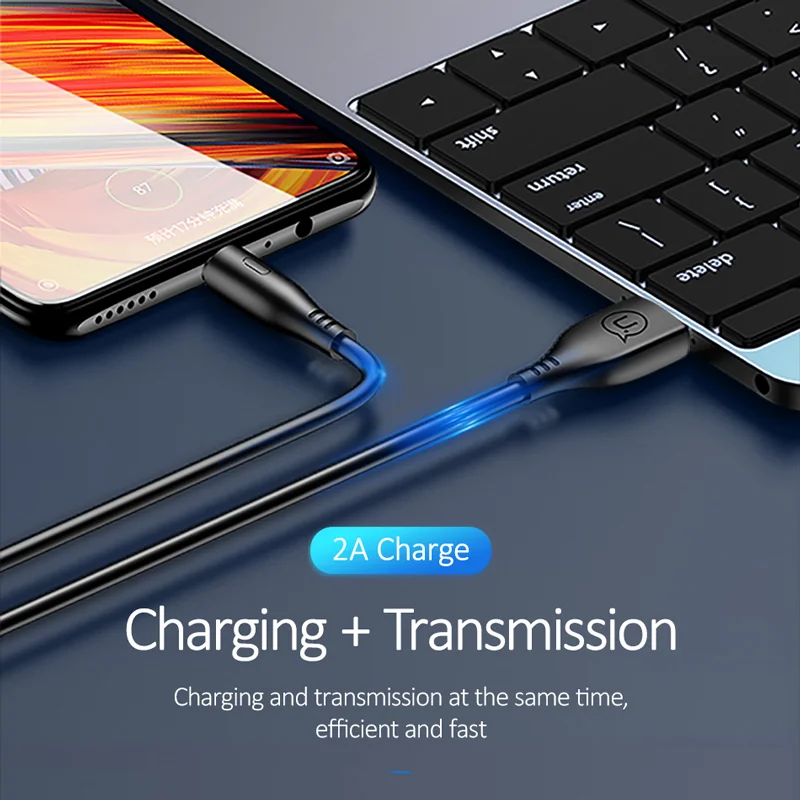 10PCS/Lot USAMS Micro USB Cable Fast Charging Sync Data Cable microusb Mobile Phone Cable for Samsung Xiaomi Round Data Cable 10PCS/Lot USAMS Micro USB Cable Fast Charging Sync Data Cable microusb Mobile Phone Cable for Samsung Xiaomi Round Data Cable