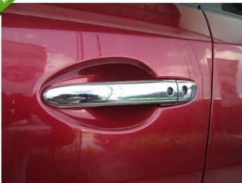 

Chrome door handle cover For Mazda CX5 CX-5 2013 with 2 smart keyhole