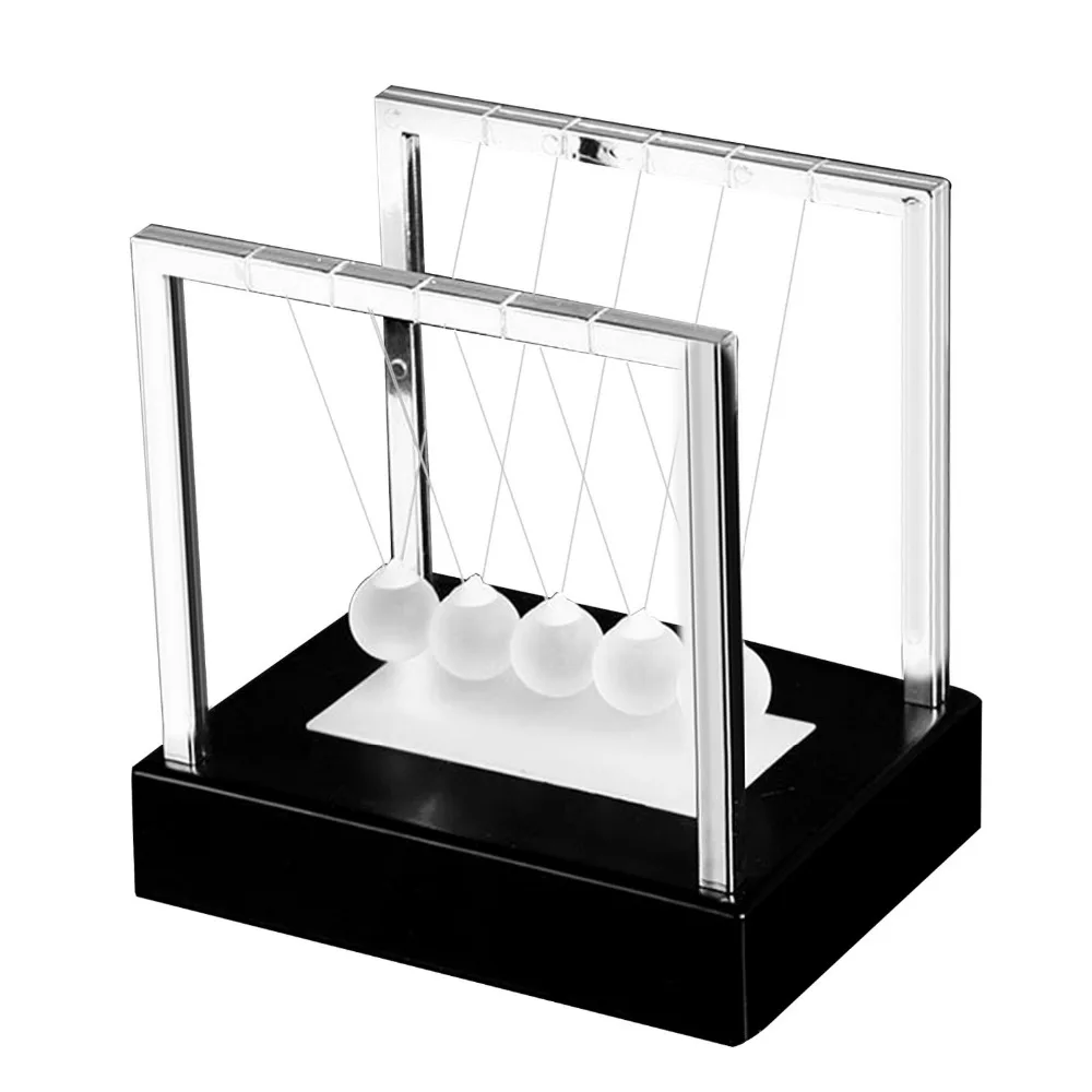 

Newton Cradle Steel Balance Balls Glowing Light Motion Balance Balls Physics Science Pendulum Science Metal Craft Pendulum Toy