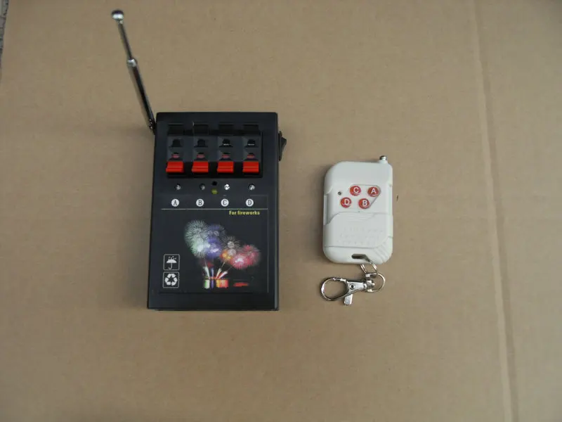 

Party New style DMX fireworks Stage 4 Cues Wireless switch Smart remote Supplies waterproof controller electric wire