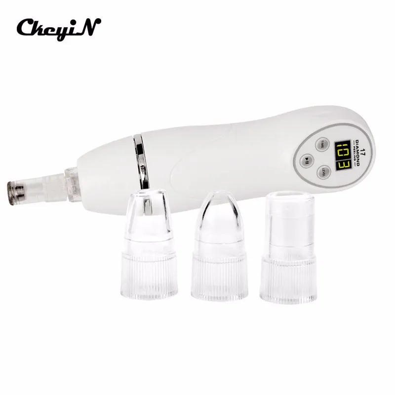 

Blackhead Remover Electric Pore Vacuum Suction Cleaner Diamond Dermabrasion Skin Face Deep Cleaning Blackhead Extractor Tool 45