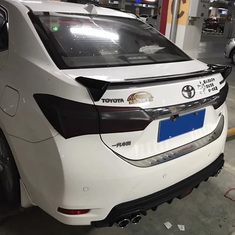 Спойлер для Toyota Corolla 2014 2018 АБС пластик новый тип любой цвет или праймер