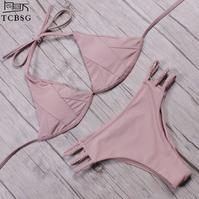 Tcbsg Sexy Bikinis Women Swimsuit 2019 Newest Brazilian Bikini Set Push