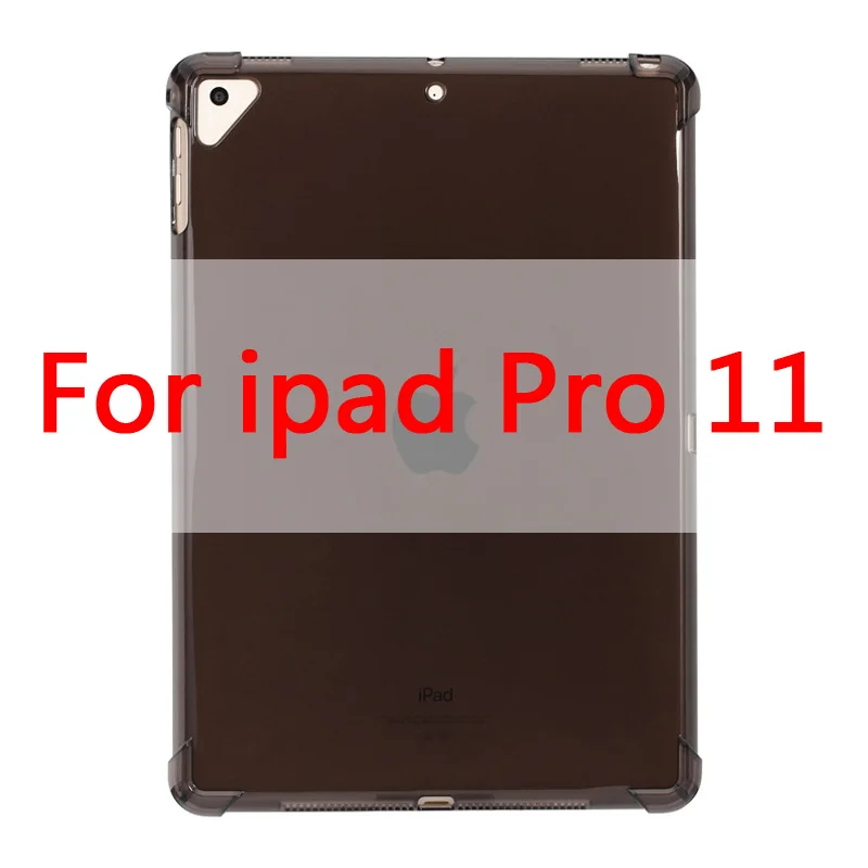 Чехол для нового iPad 9,7 ''прозрачный силиконовый чехол с подушкой безопасности для iPad Air 1 2 Mini 5 4 3 2 чехол для iPad 10,5'' - Цвет: For ipad pro 11