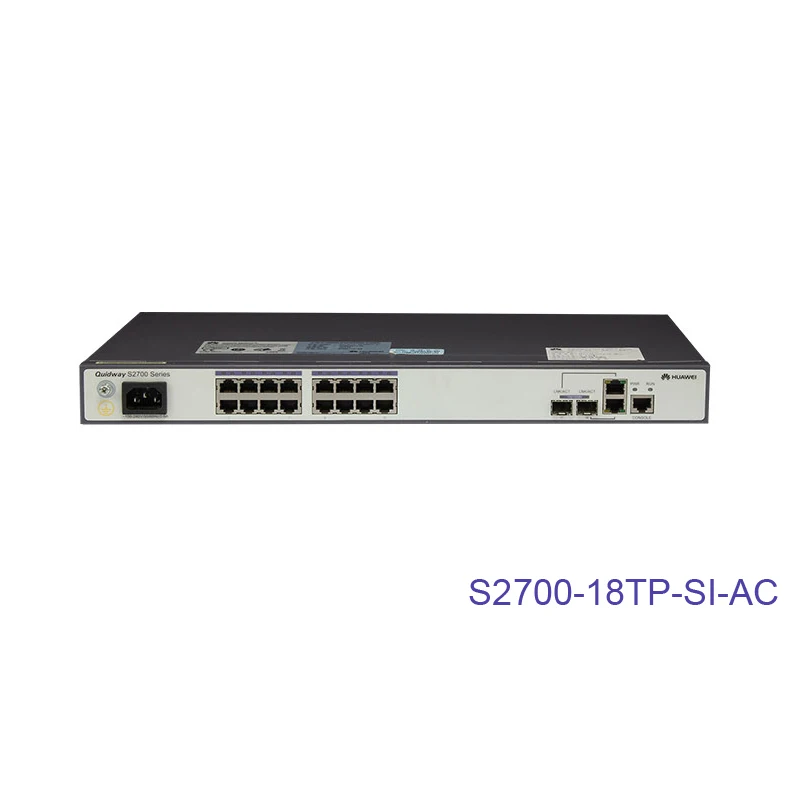Оригинальный Хуа Вэй S2700-18TP-SI-AC 16 портов слой 2 доступ к сети S2700 thernet управления Переключатели