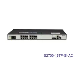 Оригинальный Хуа Вэй S2700-18TP-SI-AC 16 портов слой 2 доступ к сети S2700 thernet управления Переключатели