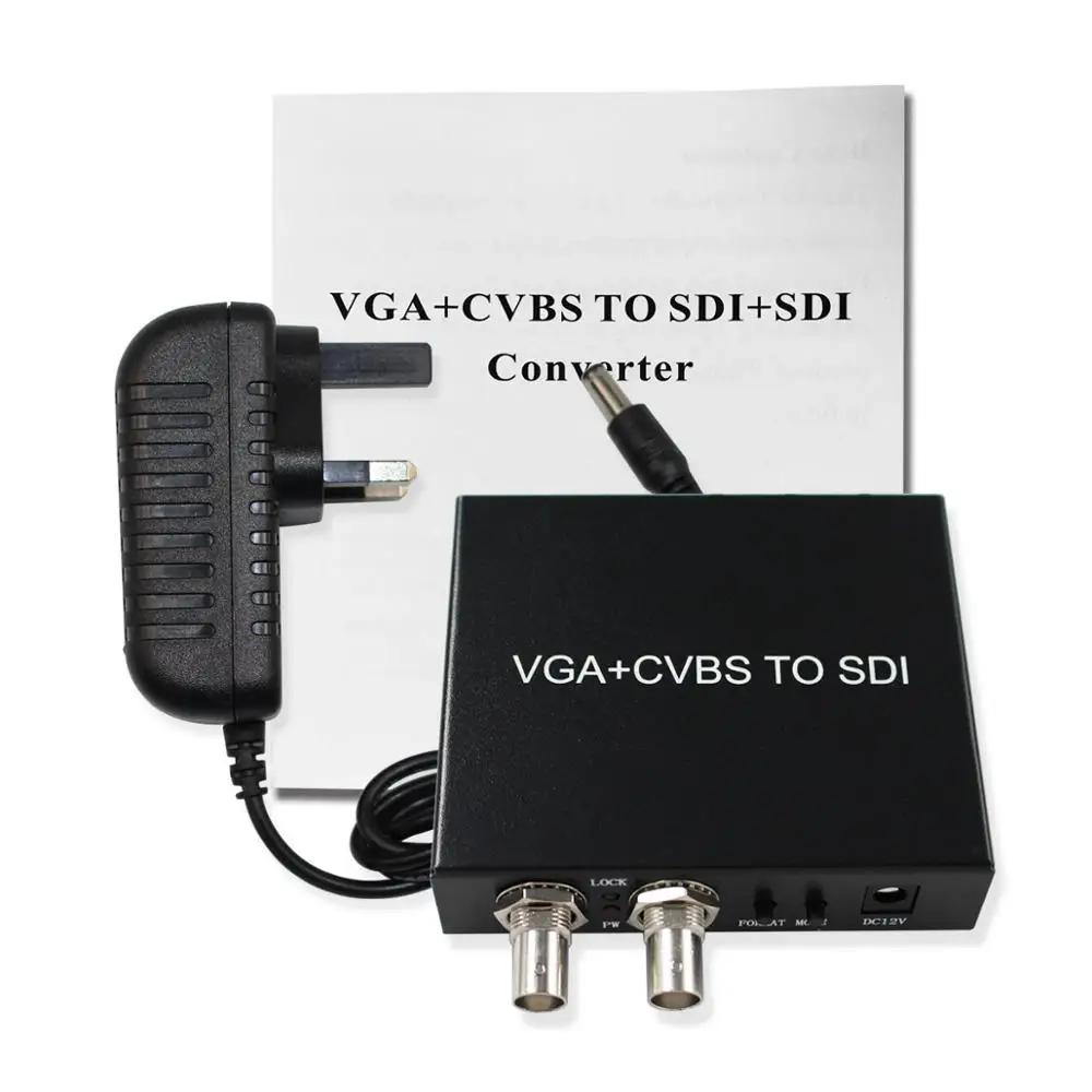 adaptador para saída dupla, vga2sdi