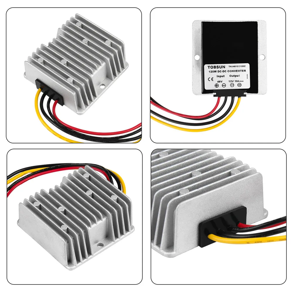 SUPERNIGHT DC 24V to DC 12V 10A 120W Converter Regulator Power Supply Step Down Module Transformer