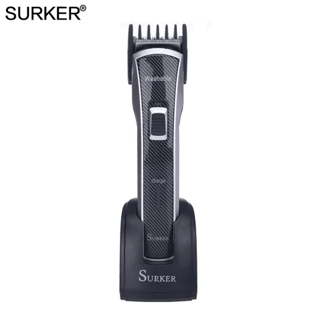 Surker Electric Washable Rechargeable Hair Clipper Professional Surker Electric Washable Rechargeable Hair Clipper Professional Trimmer For Men Or Baby Cutting Machine