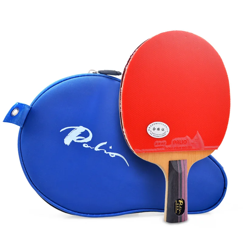 Официальный Palio 3 звезды готовая ракетка для настольного тенниса с caseTable теннисный резиновый ракетка для пинг понга