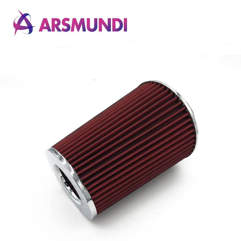 

76mm Air Filter Flow Cold Air Intake For Universal Vehicle 230mm high