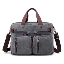 Men Quality Canvas Business Shoulder Crossbody Bags Men Messenger Bags Handbag Tote Bag Casual Multifunction Back Packs Laptop Men Quality Canvas Business Shoulder Crossbody Bags Men Messenger Bags Handbag Tote Bag Casual Multifunction Back Packs Laptop
