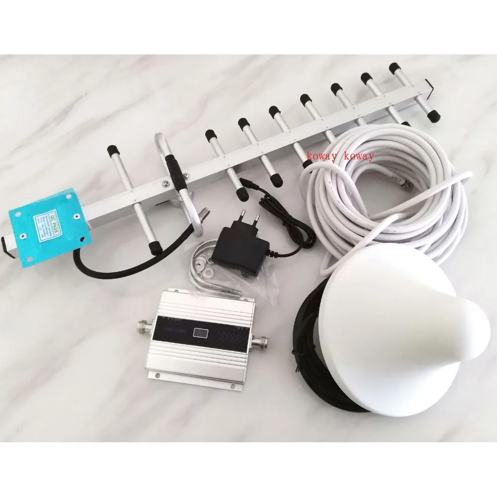 

3g signal booster mobile 3g signal repeater, cell phone 3g signal amplifier with LCD display 13dbi 3g yagi cable full set