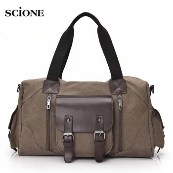 

2019 Canvas Sports Bag Gym Bags Fitness Traveling Duffel Handbags Outdoor For Men Women Luggage Travel Sac De Sport Gymtas XA9WA