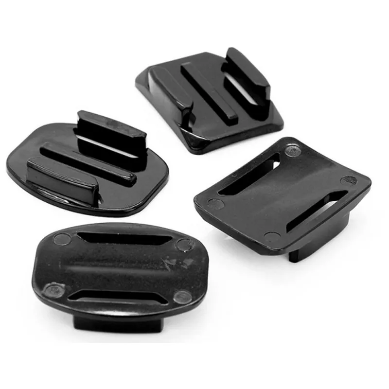GP09 новый аксессуар для Gopro 2x плоские крепления Изогнутые Крепления с клейкими