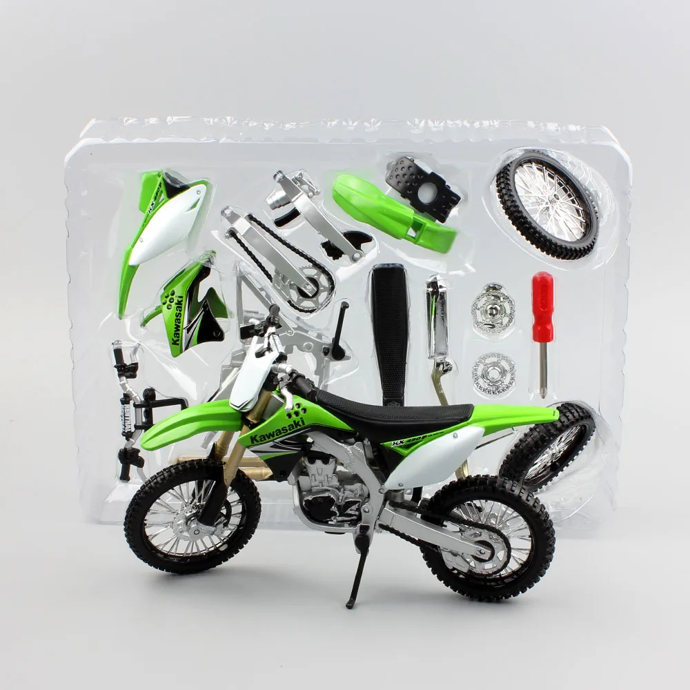 Детская сборная линия maisto в масштабе 1:12 Kawasaki KX 450F модель мотоцикла металлический