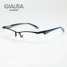 С плоскими стеклами и половинной рамкой очки для чтения в металлической оправе Для мужчин Для женщин пружинная петля пресбиопические для чтения Прямоугольная оправа высокое качество диоптрий 1 1,5 2 2,5 3 3,5 4