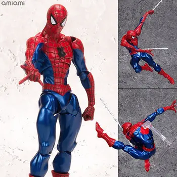 

J Ghee Avengers Super Hero 16Cm Boxed Amazing Spiderman BJD Spider Man Figure Decoration Model Toys