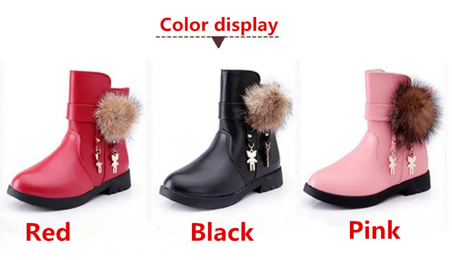 Girls high heel boots-13